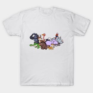 Cute Wildlife Animals T-Shirt